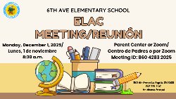 ELAC Meeting